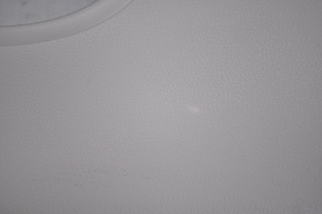 Door trim card front right Nissan Versa 12-18 usa gray, plastic turned white