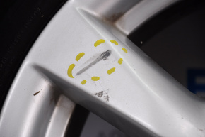 Wheel disk R15 Nissan Versa 12-19 usa curb