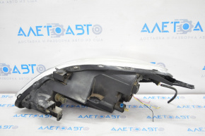 Headlight front right Nissan Versa 12-14 bare usa, for polishing