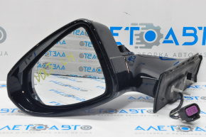 Side mirror left Chevrolet Volt 11-15 7 pins, black, no cover