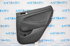 Door trim card rear right Hyundai Tucson 16-18 black, rubbed