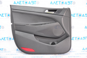 Door trim card front left Hyundai Tucson 16-18 black, rubbed