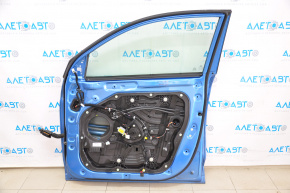 Door bare front right Hyundai Tucson 16-21 blue R5U