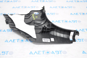 Front pillar trim lower left Hyundai Tucson 16-21 black
