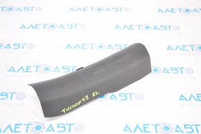 Door sill trim inner rear left Hyundai Tucson 16-21 black, rubbed