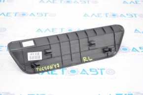 Door sill outer rear left Hyundai Tucson 16-21 black