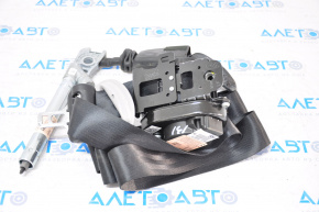Passenger seat belt with pyropatron Hyundai Tucson 16-21 black, shot