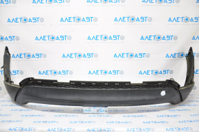 Rear bumper lip Hyundai Tucson 16-18 pre-restoration whole, broken fasteners, tear