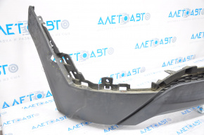 Rear bumper lip Hyundai Tucson 16-18 pre-restoration whole, broken fasteners, tear