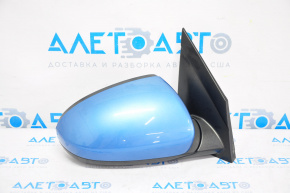 Side mirror right complete Hyundai Tucson 16-18 prerest, 5 pins, blue