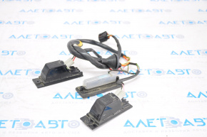 Illumination of the number plate of the trunk door Hyundai Tucson 16-18 dorest with a button