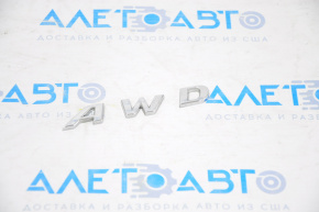 Emblem inscription AWD tailgate Hyundai Tucson 16-18 type 1
