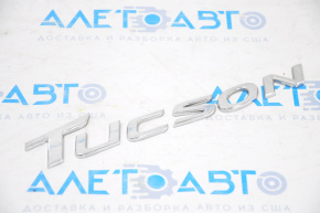 Emblem inscription Tucson tailgate Hyundai Tucson 16-18