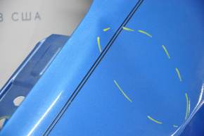Front left wing Hyundai Tucson 16-21 blue R5U, dented