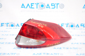 Light outer wing right Hyundai Tucson 16-18 halogen, broken plug mount