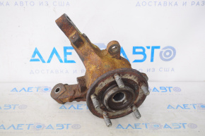 The trunnion with the hub front right Jeep Compass 11-16 rusty, defect of fastening