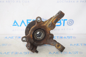 The trunnion with the hub front right Jeep Compass 11-16 rusty, defect of fastening