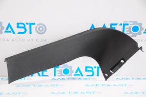 Trunk door trim right Lincoln MKX 16-18 black, broken fastener