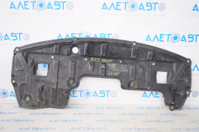 Front bumper protection Nissan Pathfinder 13-14 is dented, tears