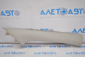 Front pillar trim upper right Nissan Versa 12-19 usa gray, scratch