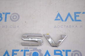 Nissan Versa 12-19 Usa Trunk Lid SV Emblem