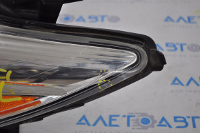 Headlight front left Toyota Camry v55 15-17 bare usa LE\XLE halogen, sand, crack on glass