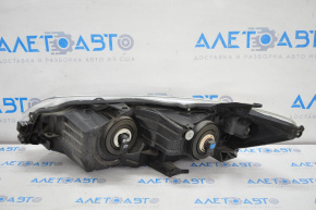 Headlight front right Toyota Camry v55 15-17 bare usa LE\XLE halogen, sand, crack on glass