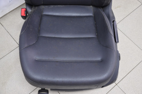 Driver's seat VW Golf 15-18 with airbag, leather black, mechanics electric