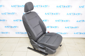 Passenger seat VW Golf 15-21 with airbag, leather black, mechanics + electric