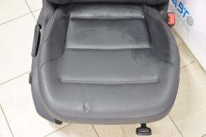 Passenger seat VW Golf 15-21 with airbag, leather black, mechanics + electric