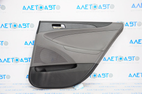 Door trim card rear right Hyundai Sonata 11-12 dark gray, scratches