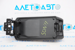 Armrest Hyundai Sonata 11-15 leather, black