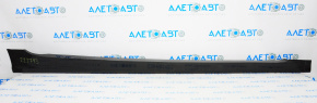Right threshold Hyundai Sonata 11-13 black, broken fastener, scratches