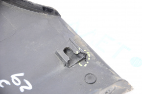 Right threshold Hyundai Sonata 11-13 black, broken fastener, scratches