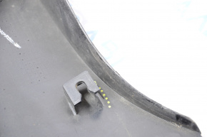 Right threshold Hyundai Sonata 11-13 black, broken fastener, scratches