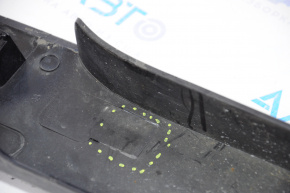 Right threshold Hyundai Sonata 11-13 black, broken fastener, scratches