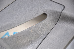 Rear pillar trim upper belt right Lincoln MKX 16-18 2 row black, scratched