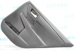 Door trim card rear right Toyota Camry v55 15-17 usa black, scratch