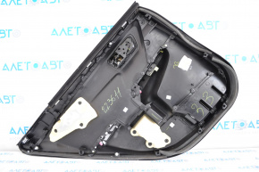 Door trim card rear right Toyota Camry v55 15-17 usa black, scratch