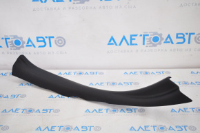 Door sill trim rear right inner Toyota Camry v55 15-17 usa black, wiped