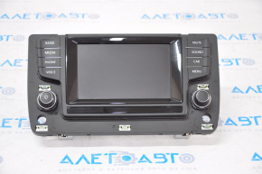 Radio tape recorder display VW Golf 15-17 8 buttons