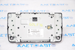 Radio tape recorder display VW Golf 15-17 8 buttons