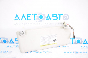 Left visor VW Golf 15-21 gray