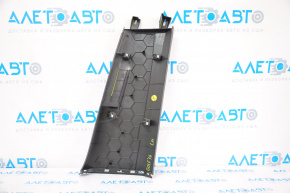 Center pillar trim lower left VW Golf 15-21 black