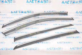 Wind deflectors kit VW Golf 15-21