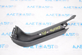 Left trunk door trim VW Golf 15-21 5d black