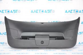 Lower trunk door trim VW Golf 15-21 5d black, rubbed