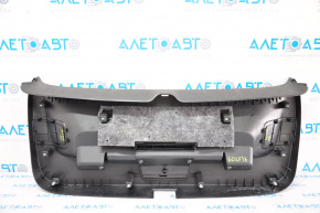 Lower trunk door trim VW Golf 15-21 5d black, rubbed
