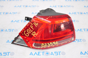 Light outer wing left VW Golf 15-17 usa broken glass