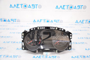Instrument cluster VW Golf 15-15 87k housing defect, scratches
